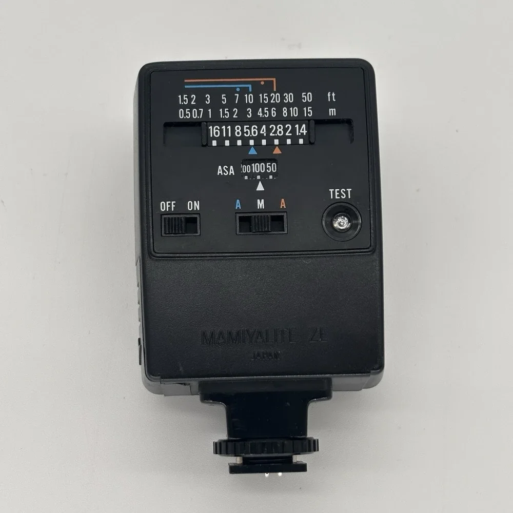 Mamiya Mamiyalite ZE Flash Fully Tested